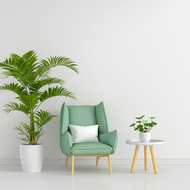 Minimal wooden decoration A